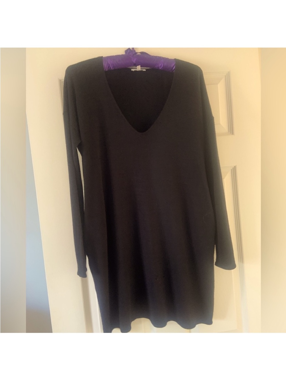 Aritzia Wilfred long tunic sweater with pockets